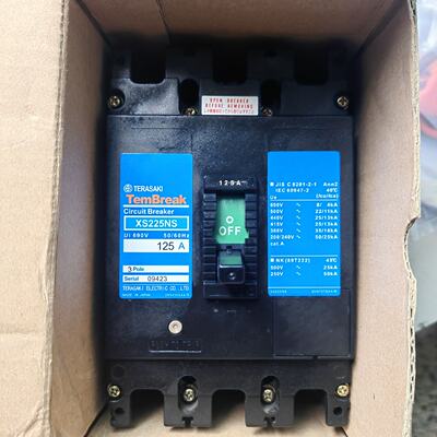 议价原装进口寺崎TemBreak船用插入式断路器XS225NS 3P 125A 150