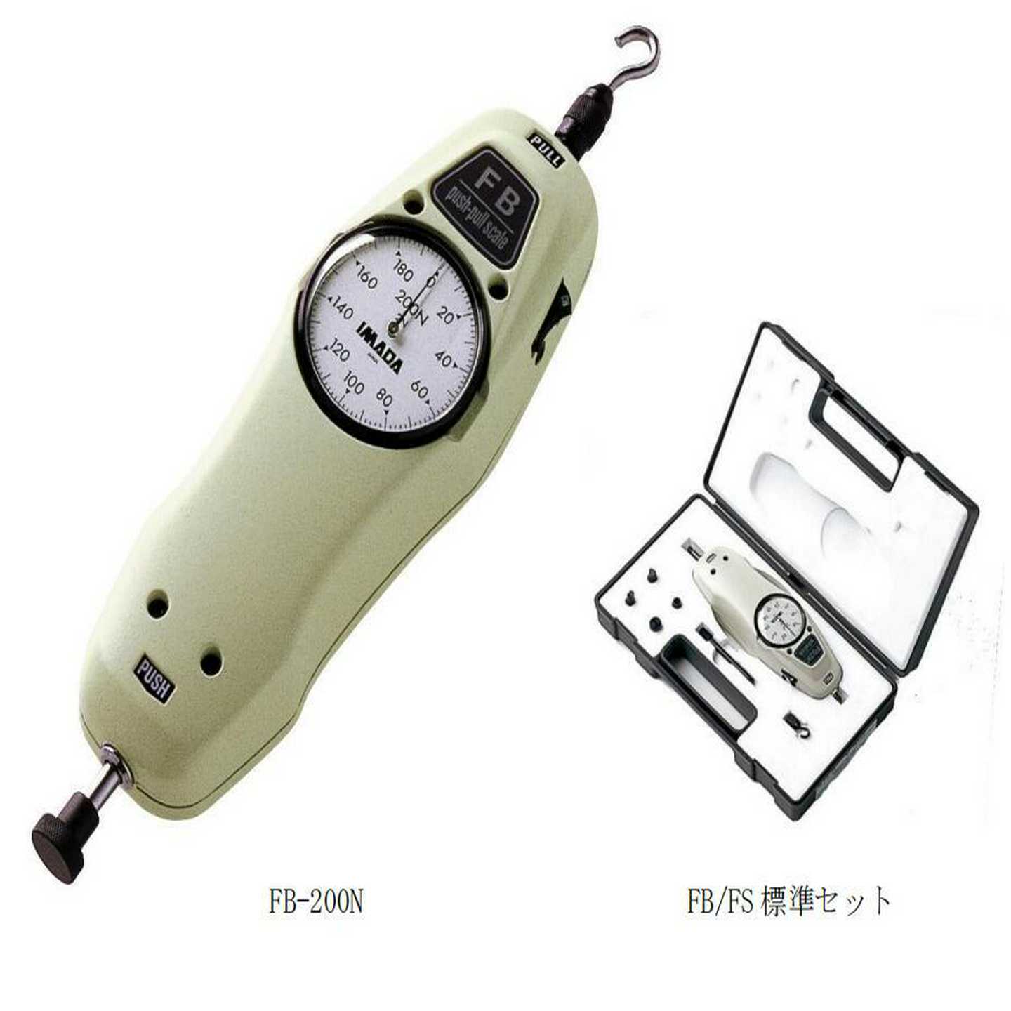 日本依梦达IMADAFB-100N测力计FB-50N指针推拉力计FSB-20N