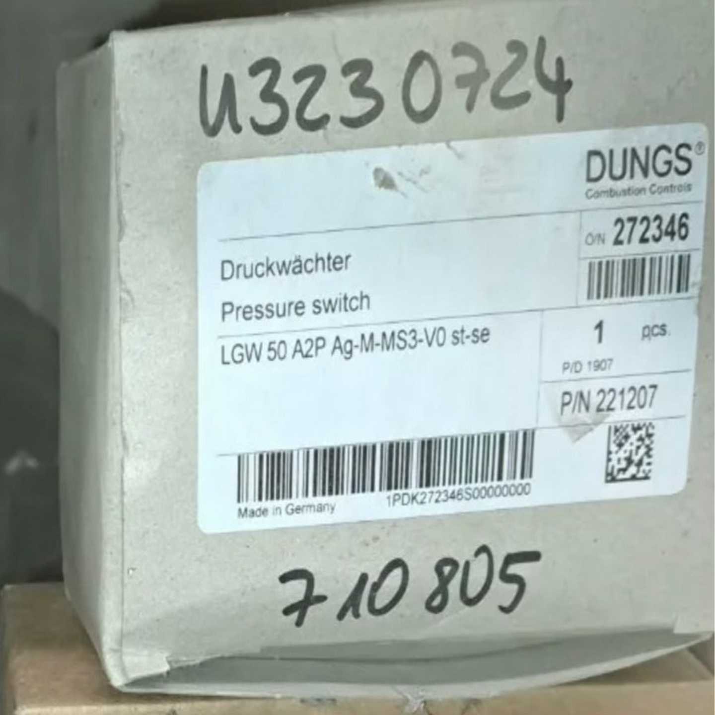 询价DUNGS272346LGW50A2PAg-M-M