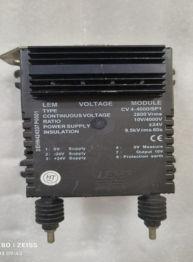 询价LEM莱姆电压传感器CV4-4000/SP1，实物拍照，