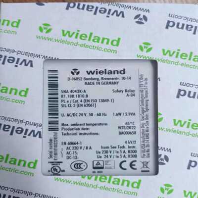 wieland威朗安全继电器SNA4043K-A询价