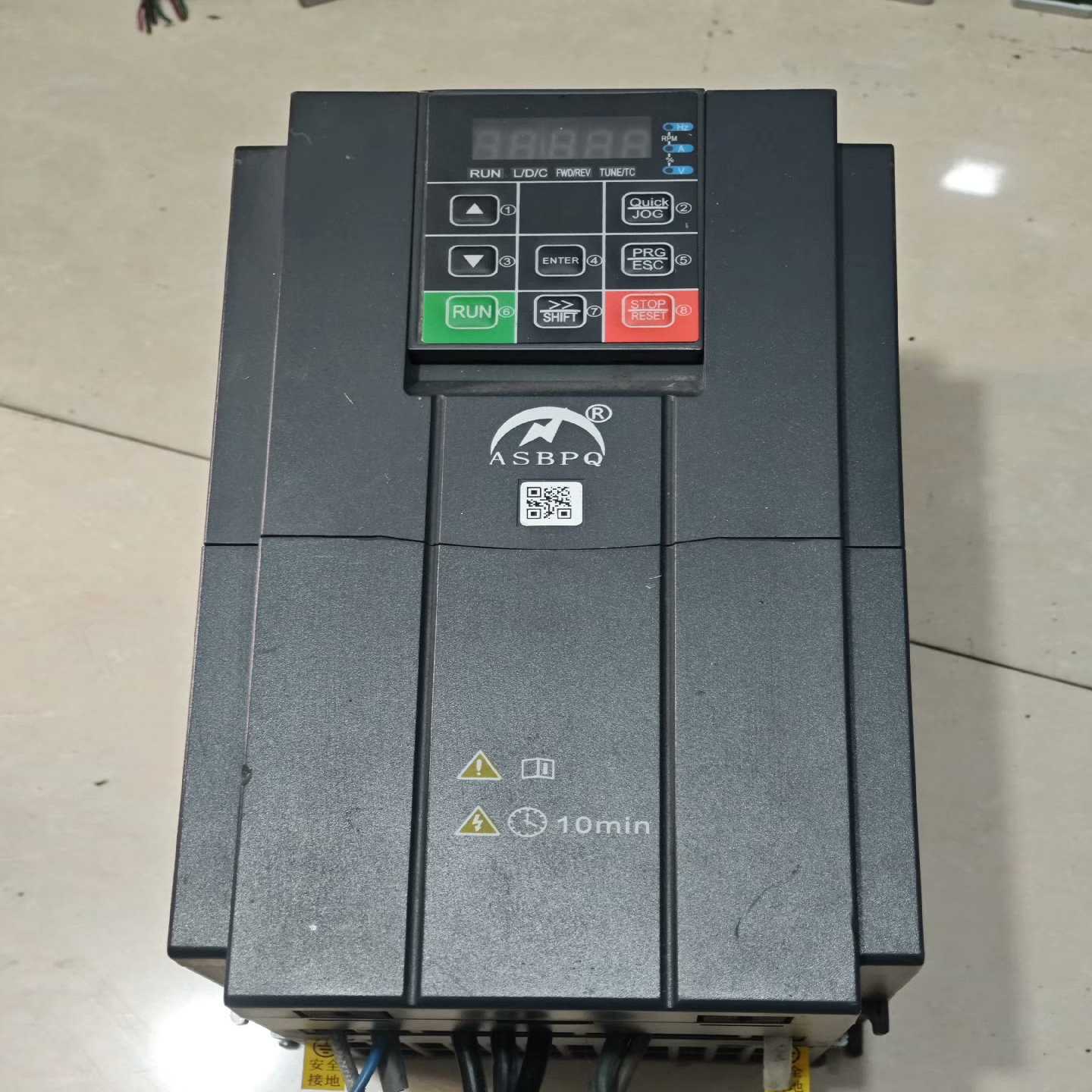 询价7.5KS380变频器AS300-4T7R5GB,成色如