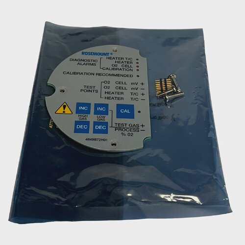 ROSEMOUNT ANALYTICAL 4849B72  4849B72H01 Rev. 3 KEYPAD CSI K