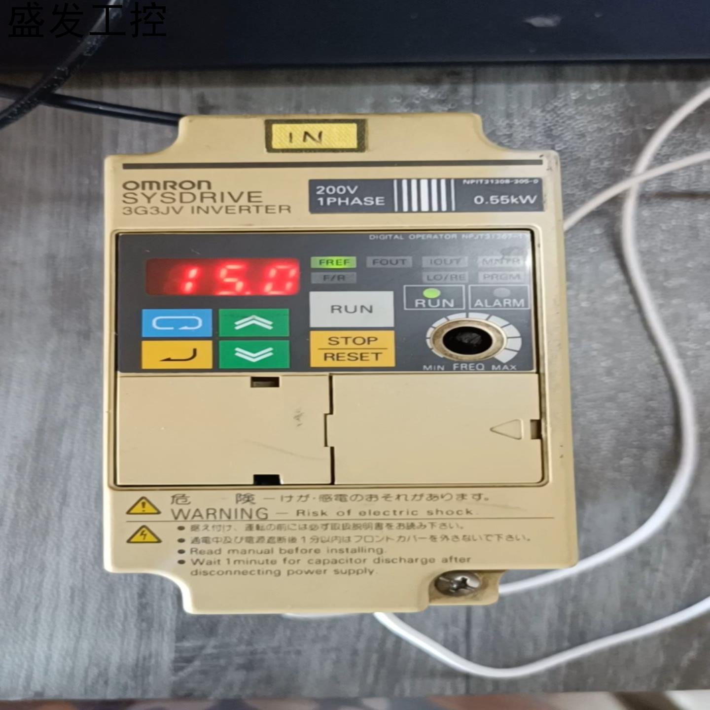 3G3JV-AB004 拆机日本进口欧姆龙变频器成色如图议价产品