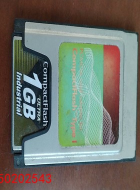 【请询价】原装创见COmPaCtFlaSh CF卡 1GB 实物图