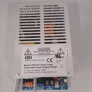 Electronic Security Devices SPS5CE 5A Supervised Power Suppl