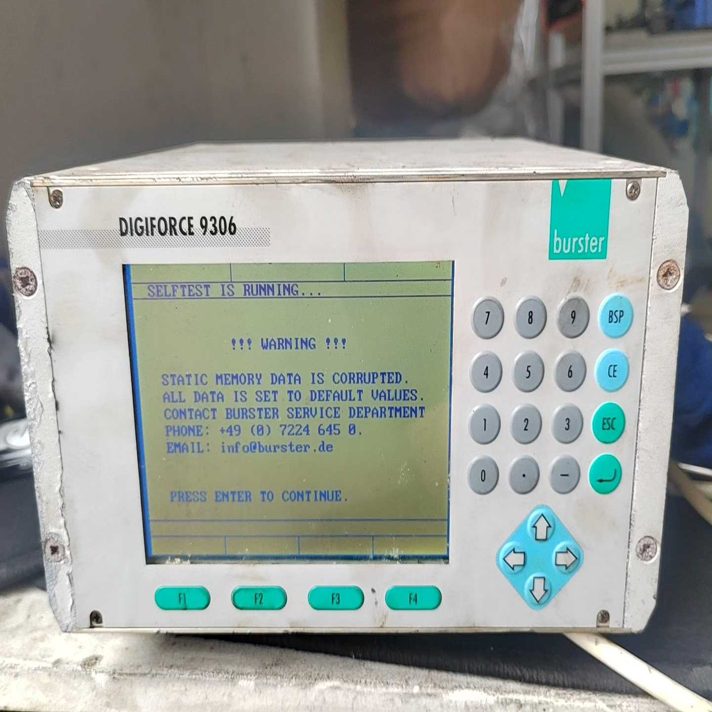 询价德国burster波斯特DIGIFORCE9306，