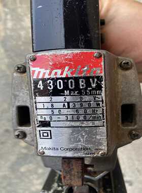 原装进口日本makita/牧田4300BV电动曲线锯，220议价
