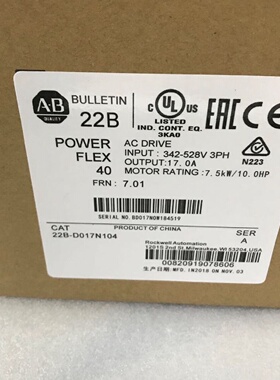 配件AB变频器22BD017N10422bd012n10422bd024n104议价