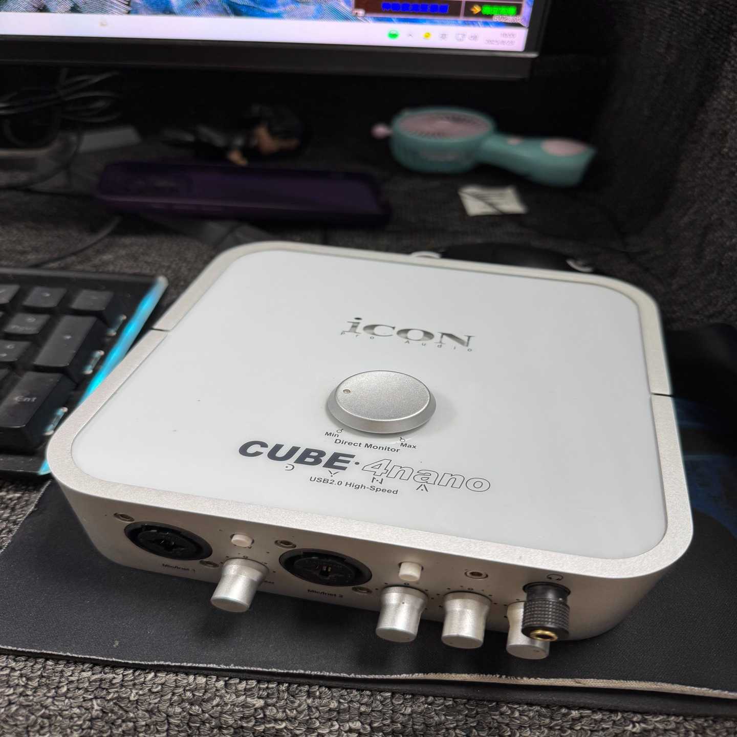 用了俩月！一套包邮，艾肯4nano声卡莱维特240pro电--议价商品