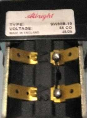 AlbrightSW2w00-1叉车提升接触器48V