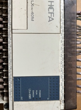 议价禾川PLCLX1N40MR拆机件功能正常实物拍的