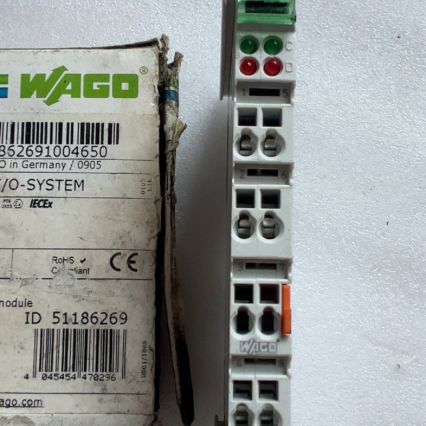 万可模块750492wago包装不太好了实物如图拍前询价