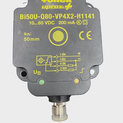 Turck BI50UQ80VP4X2H1141 200mA Induktiv Proximity Sensor x1p