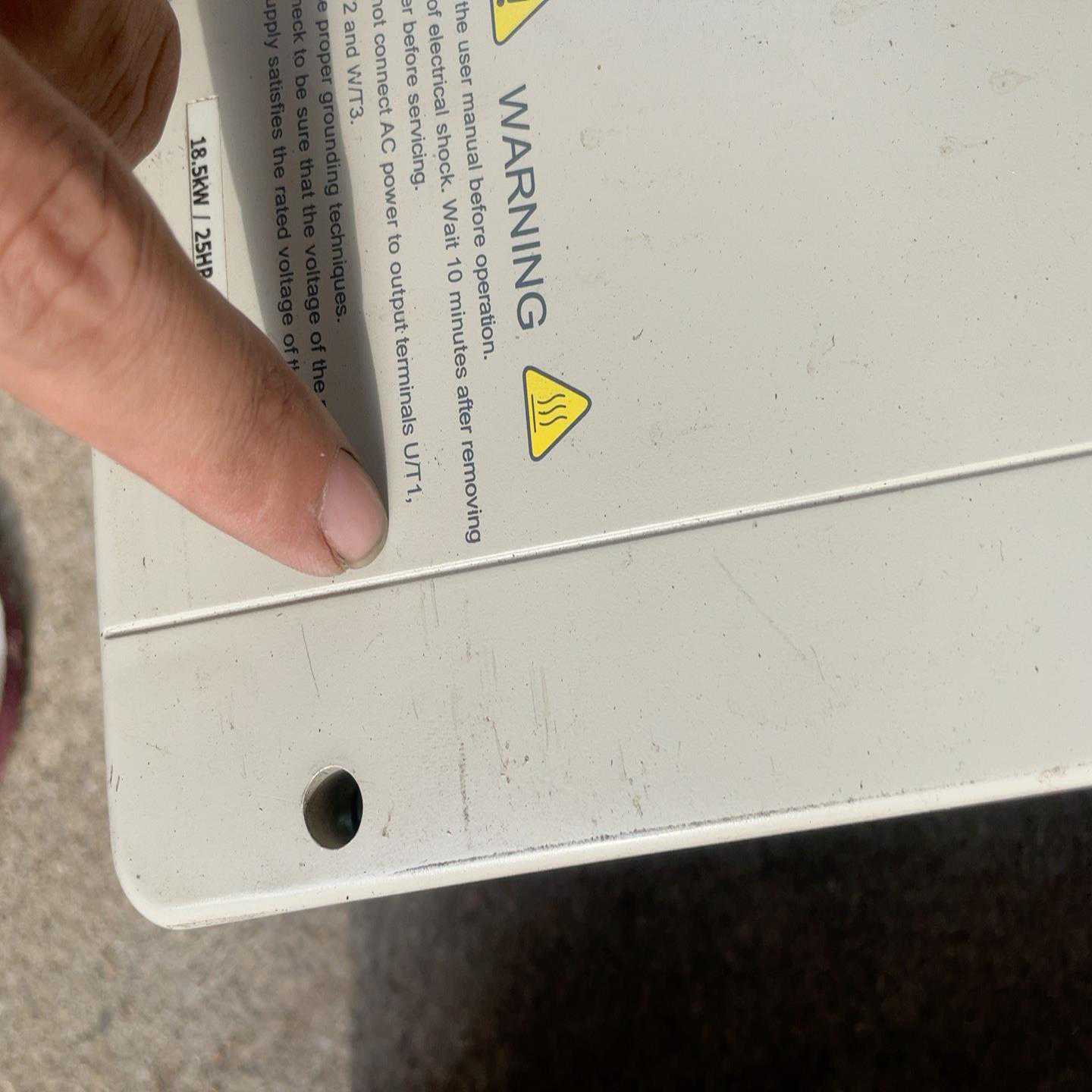 询价~贝加莱驱动器80VD100PD.C000-01货实物图，