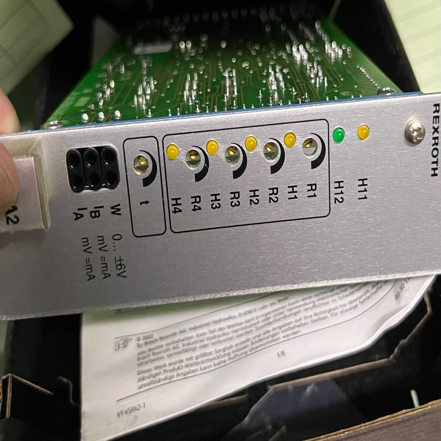 咨询-力士乐rexroth阀控板vt-5006-17b