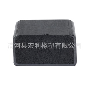 乙丙发泡方条EPDM橡胶海绵条电机柜箱船用防水橡胶发泡胶条 三元