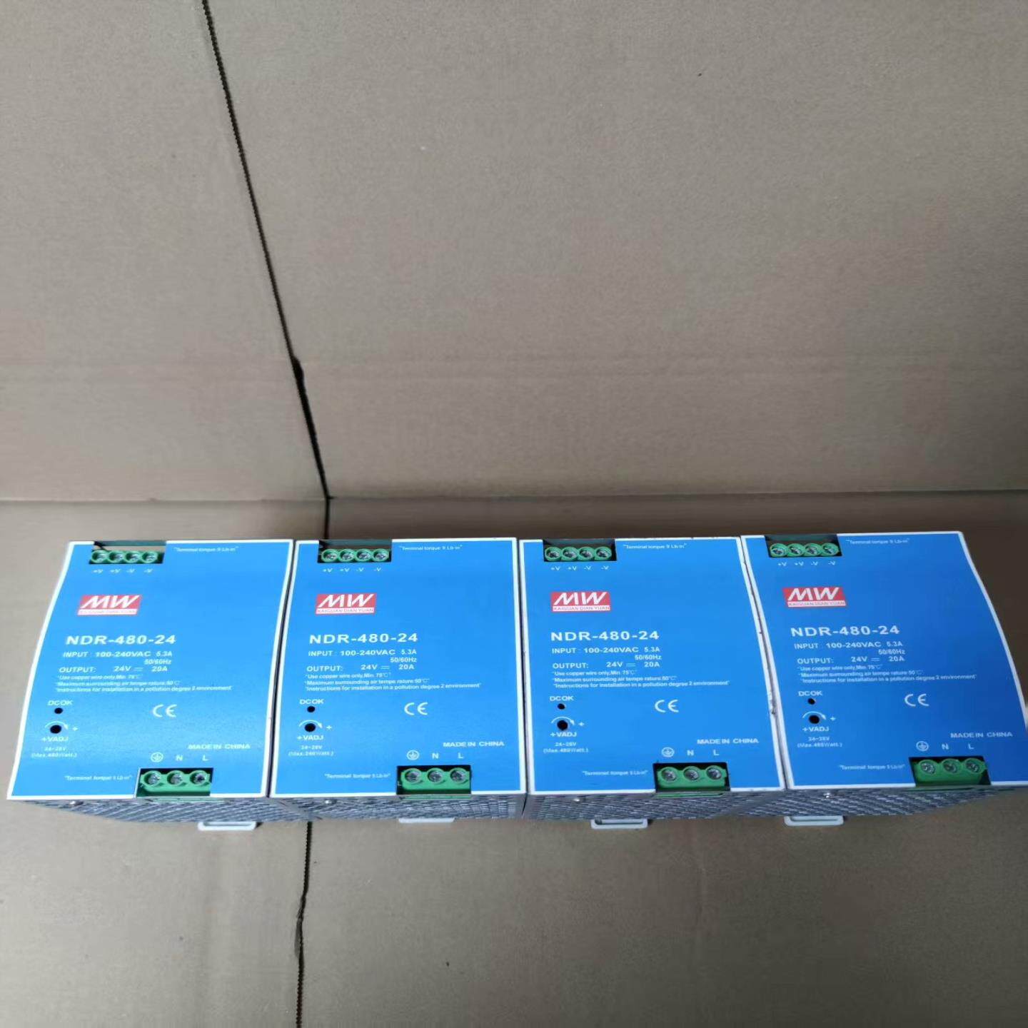 导轨式开关电源,型号NDR-480-24,24V/20A~询价