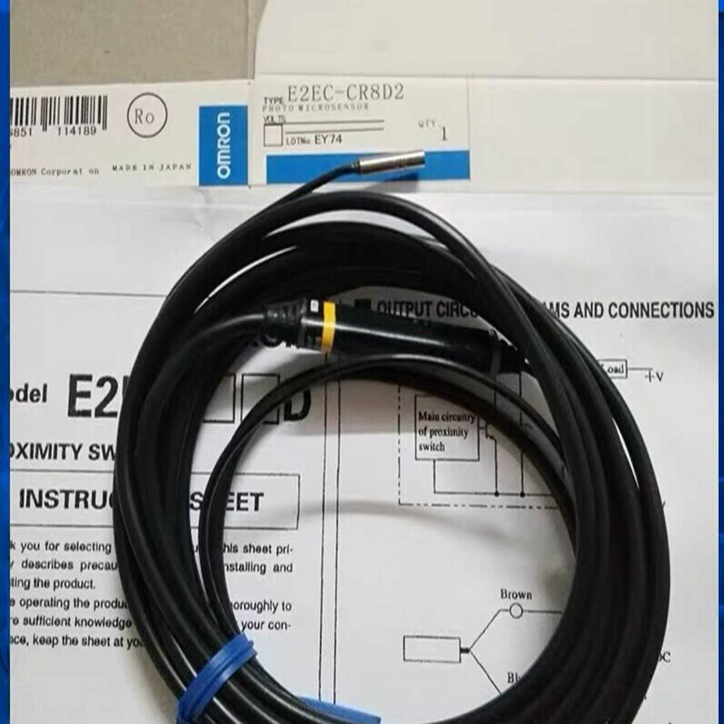 咨询-接近开关传感器E2EC-C3D1/CR8D1/CR