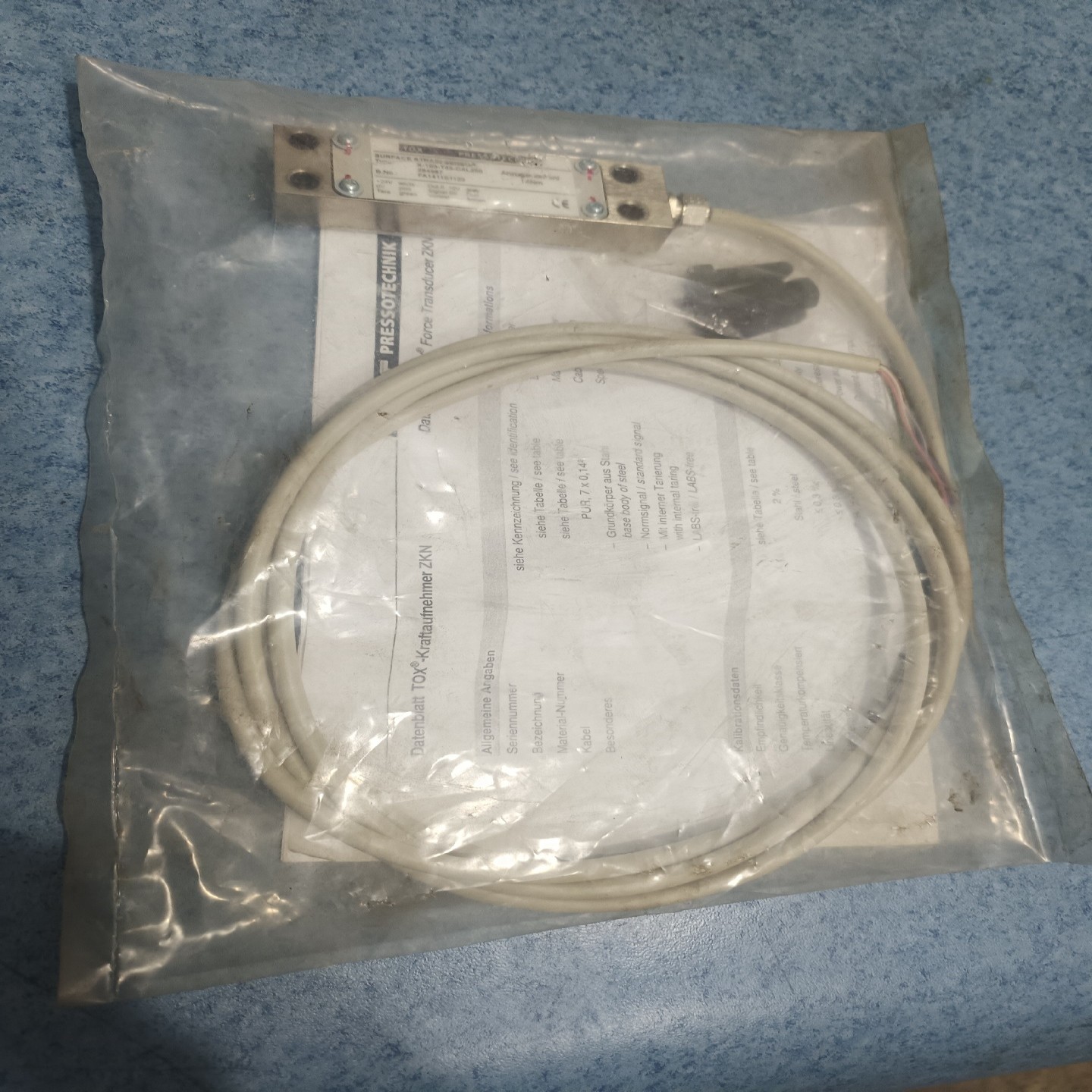 【请询价】德国TOX传感器X-103-T45-CAL250