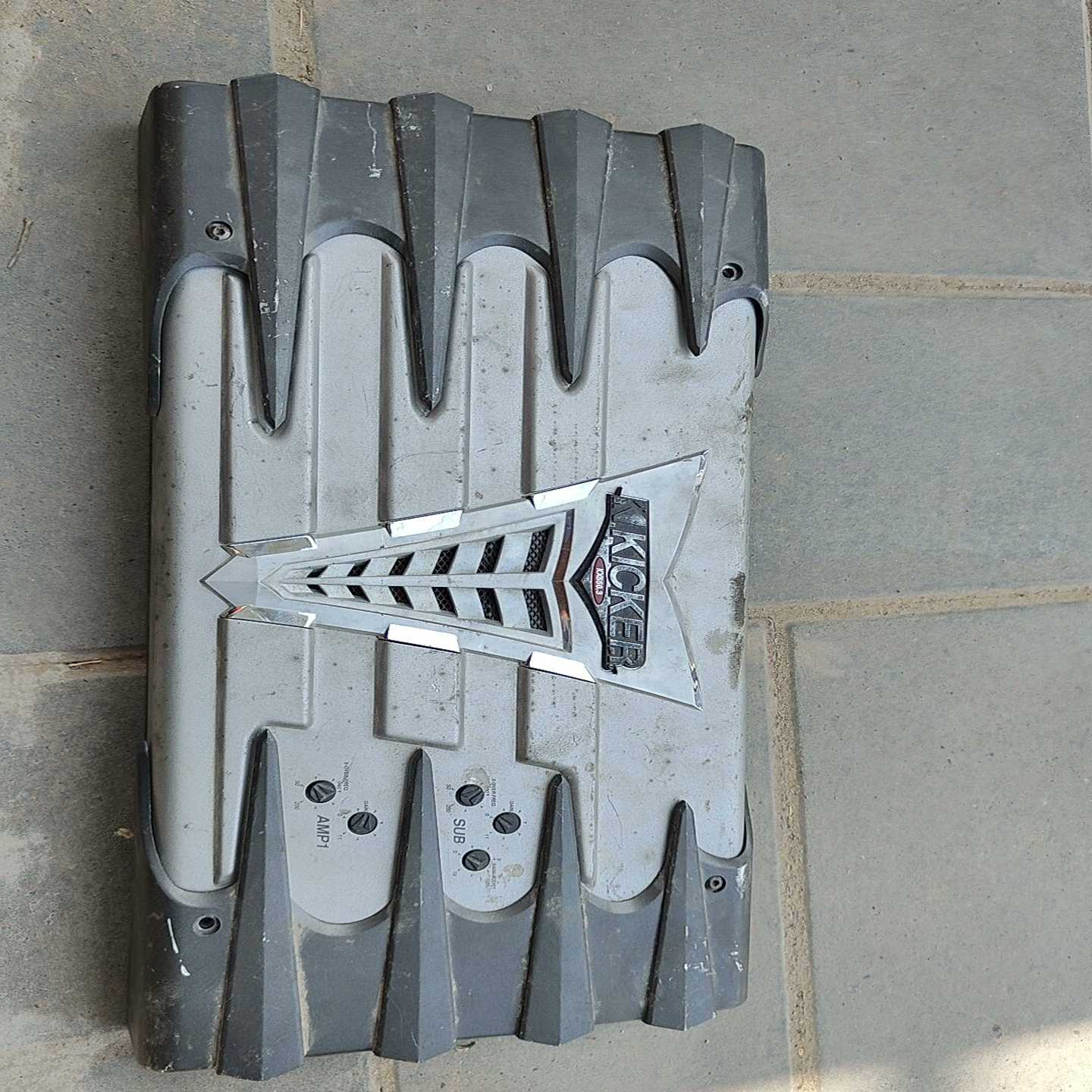 美国kicker功放550.3车载功放货场拿来的测--议价商品