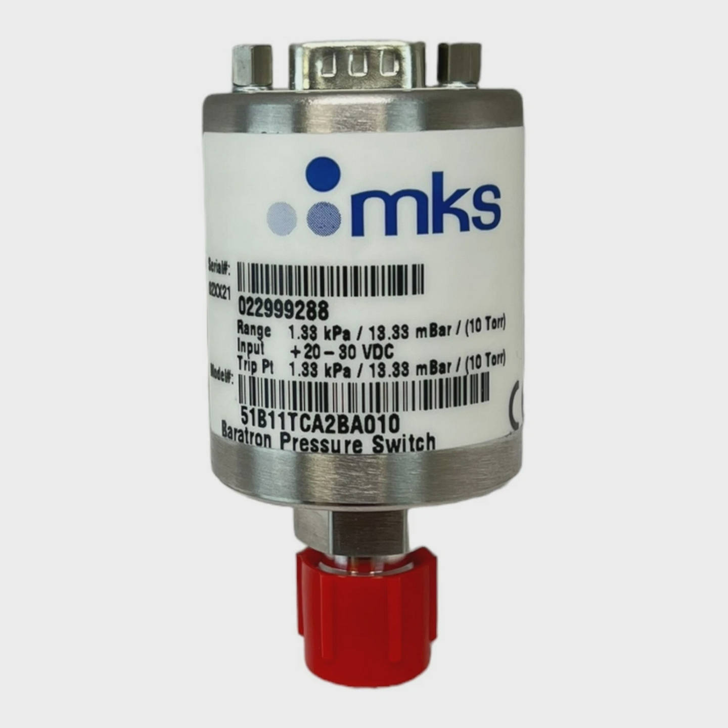 MKS51B11TCA2BA010BARATRON压力开关1.33KPA13.33MBAR10TO