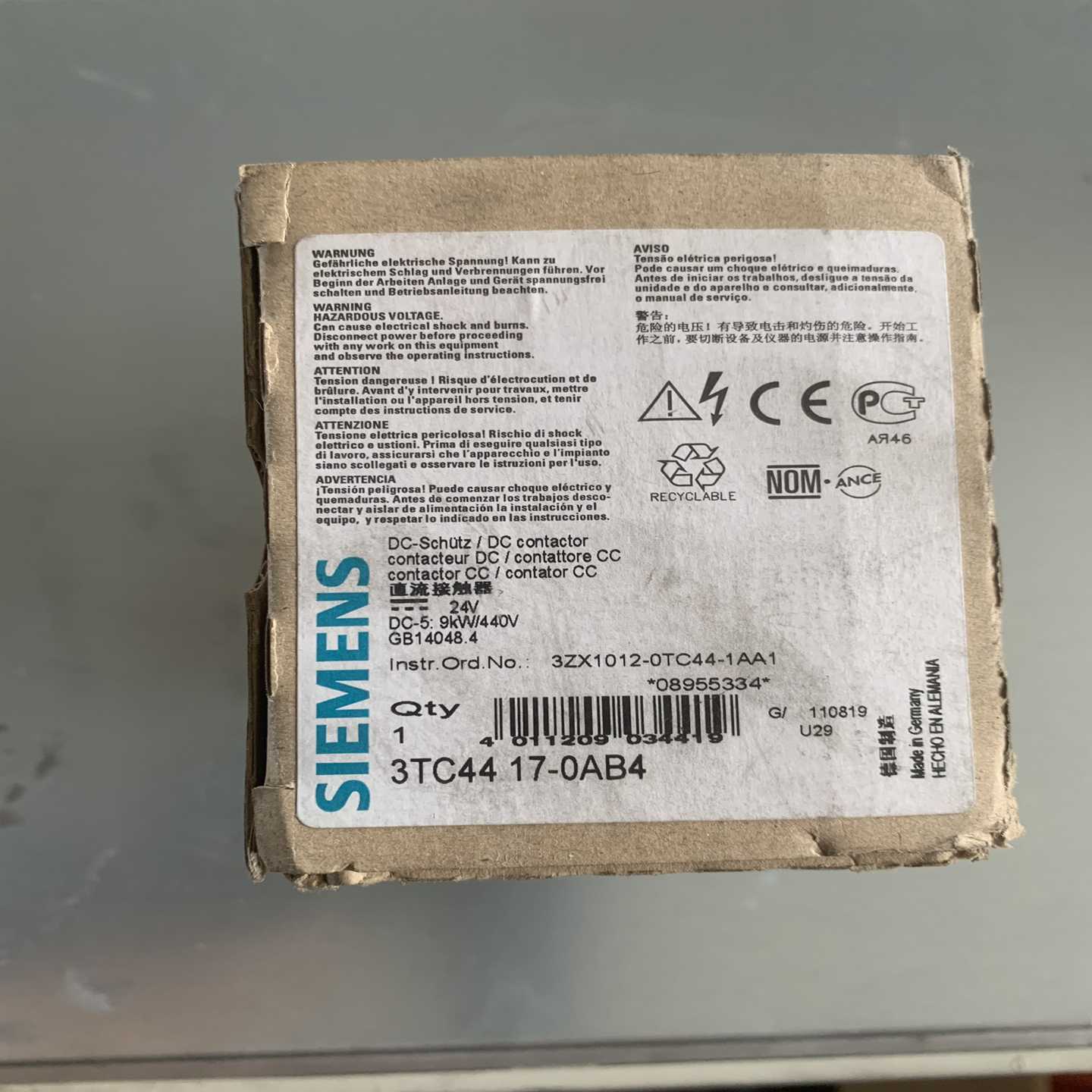 3TC4417-0AB4仅开封余货询价