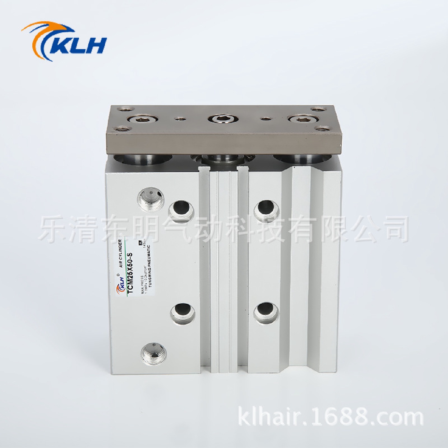 厂家自销三轴导杆气缸TCM25-50-S型带导杆三轴气缸三杆气缸