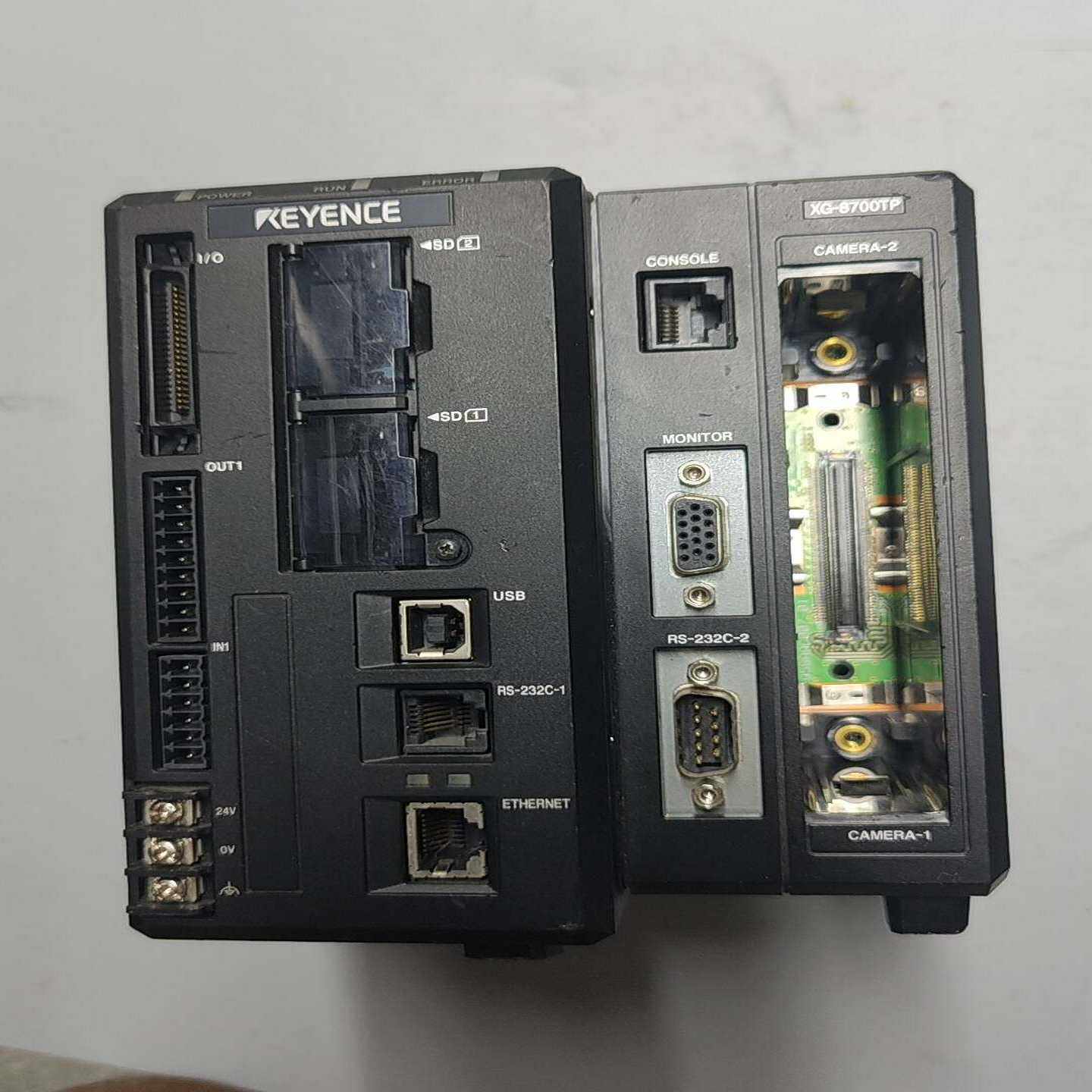 基恩士KEYENCEXG-8700TP视觉控制器，实物图片议价