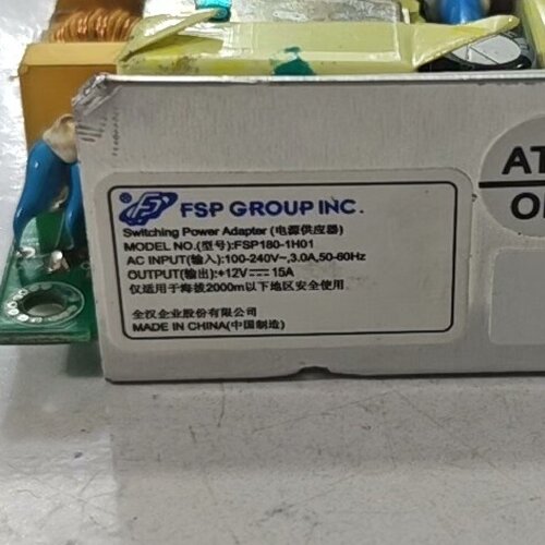 询价-全汉FSP1801H01工业电源参数如图成色很