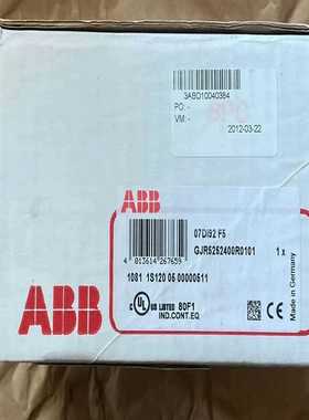 ABB控制模块07DI92F5/GJR5252400R0【博航商行】