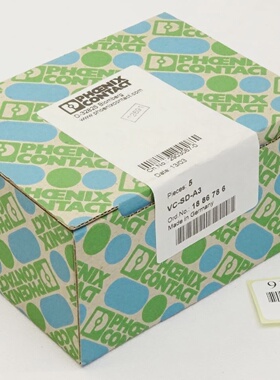 议价Phoex Contact VcSdA3  1886786  Inhalt  5 Stck  Neu Ovp V