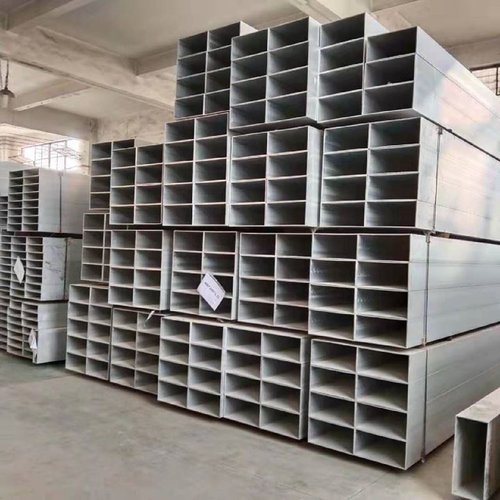 铝方通吊顶仿木纹铝合金方管天花U型槽格栅凹槽铝合金方管型材