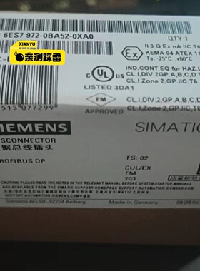 询价*6ES79720BA520XA0未封当天发