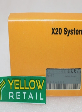 B&RX20-PS-3300DIN-RAIL-MOUNTABLE电源供应