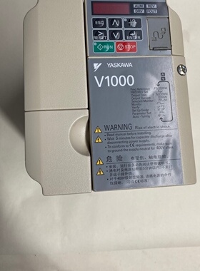 议价安川变频器，型号CIMR-VB4A0005BBA，实物图拍摄