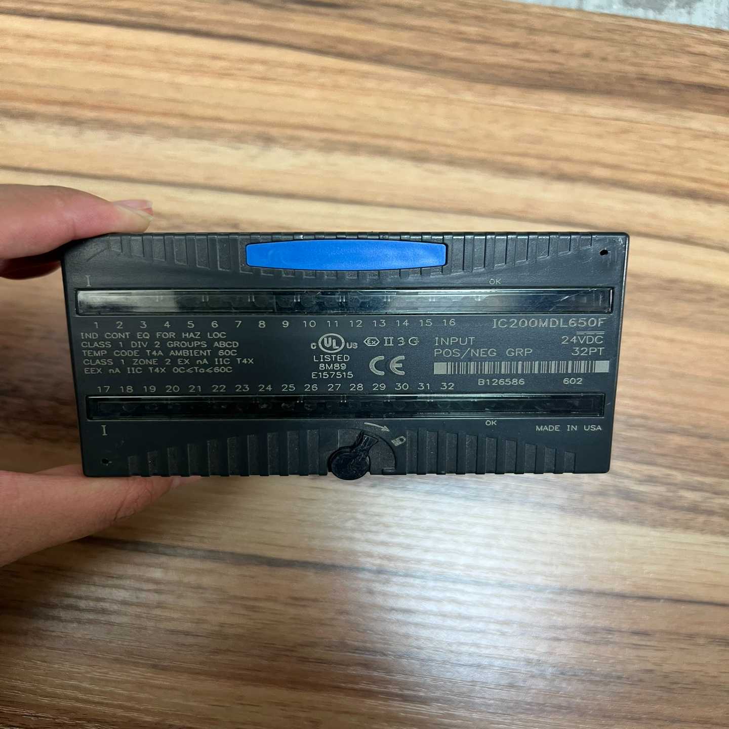 咨询-IC200MDL650F,的功能正常成色如图。具体的型号