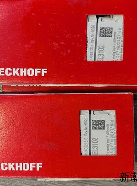 倍福BECKHOFF EL3102 模拟量输入模块原装正品议价商品