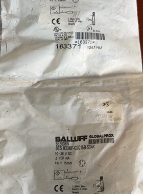 议价巴鲁夫BALLUFF传感器BES008WBESM30M