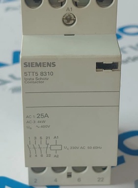 Siemens 5TT5 8310 25A AC400V INSTA CONTACTOR 5TT58310 Siemen