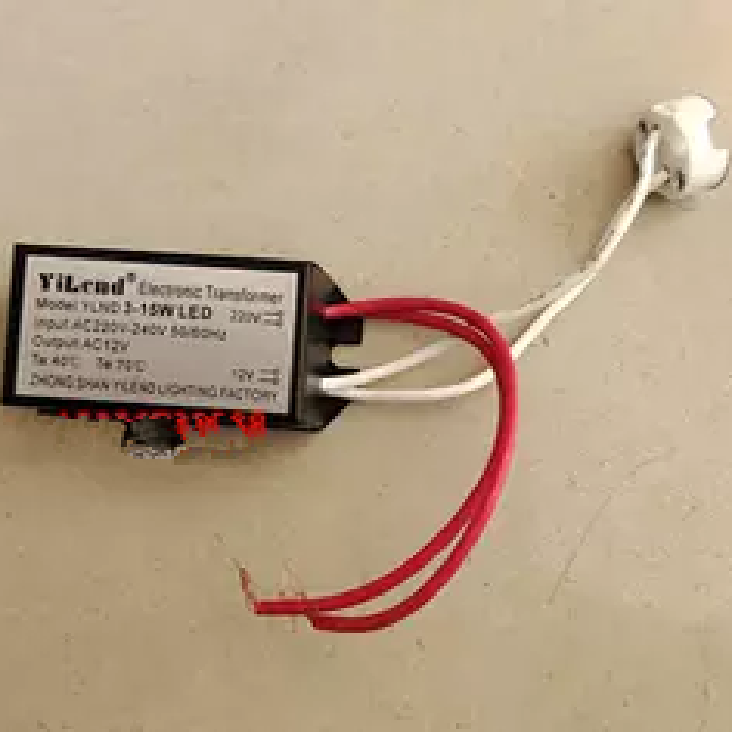 YiLengYLND3-15WLED变压器驱动电源输入AC220-240V输出AC12V电源