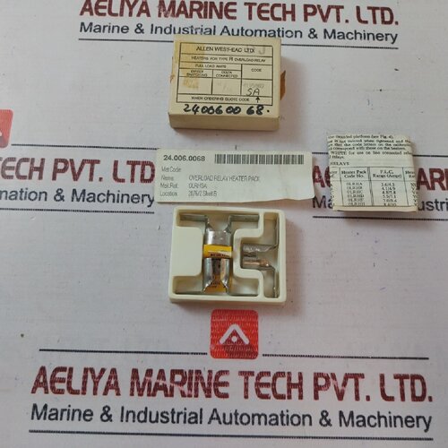 寻Lot of 3X ALLENWEST OLRHSA Overload Relay Heater Pack SA 2