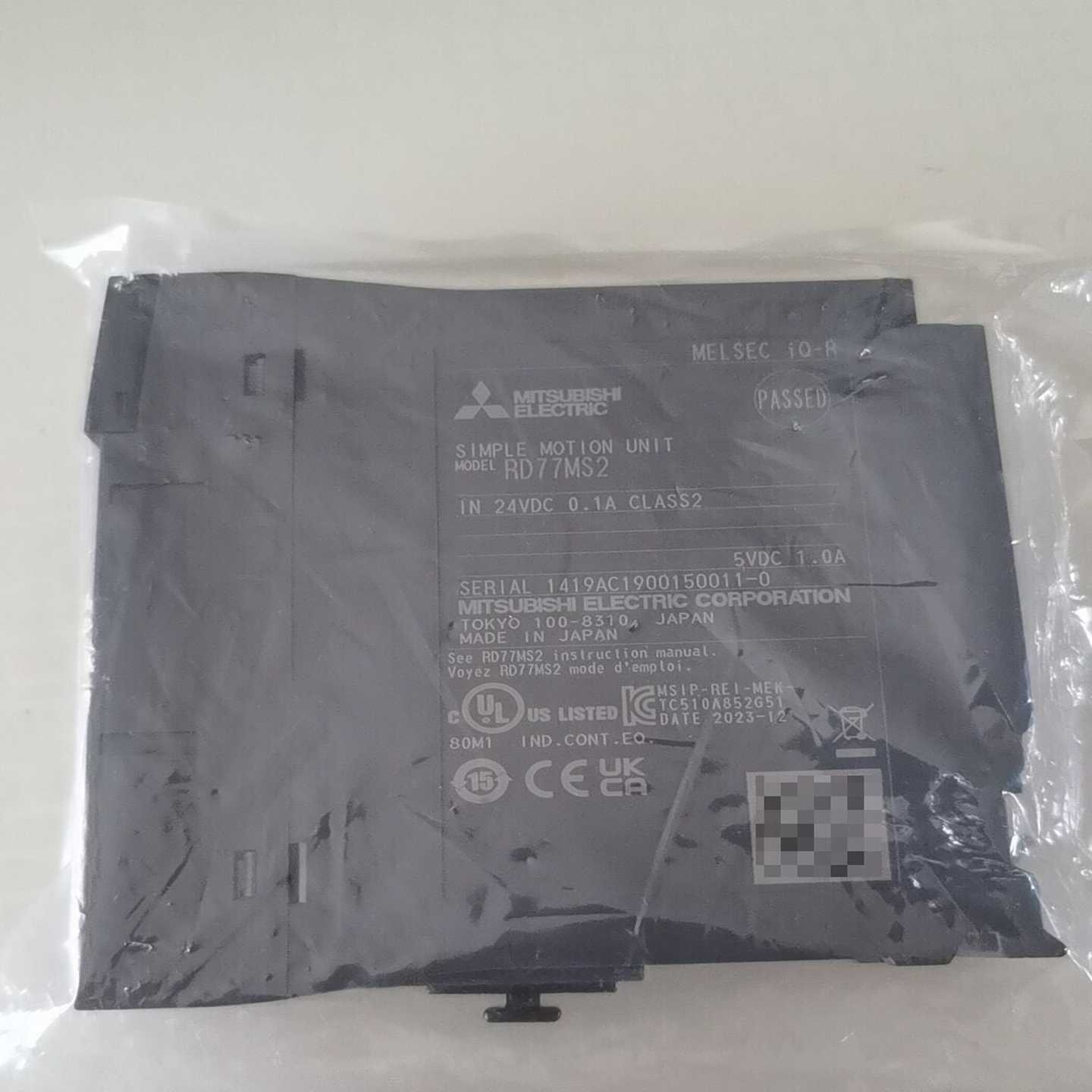 三菱RD77MS2运动模块，全新未拆封，日本原装进口。--议价商品