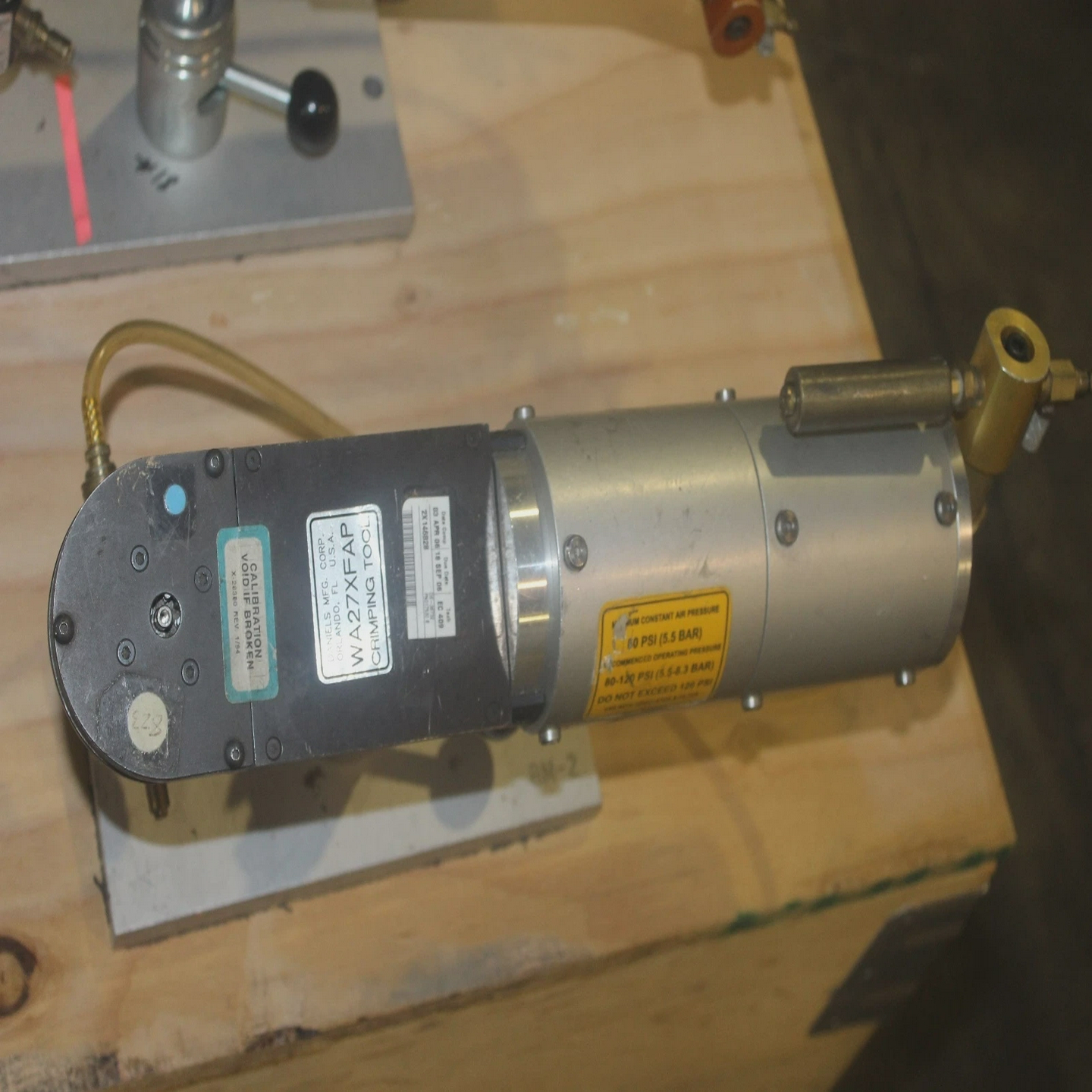 Daniels气动压接工具燃烧WA27XFAP带铝支架