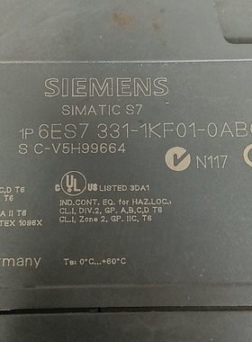 议价西门子SIMATICS7模块6ES73311KF01议价