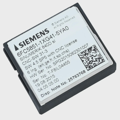 西门子6FC5851-1XG41-5YA0Sinumerik840Dsl6FC5851-1XG41-5