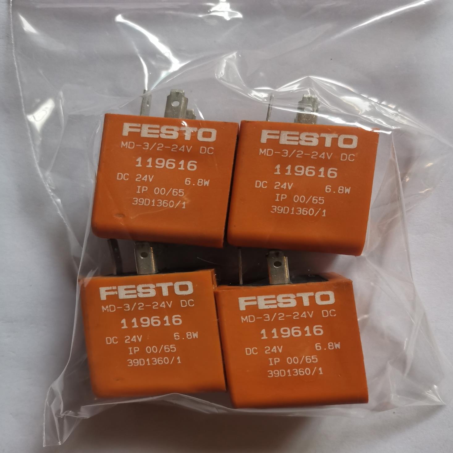 费斯托FESTO 电磁阀线圈 MD-3/2-DC24V 11~询价