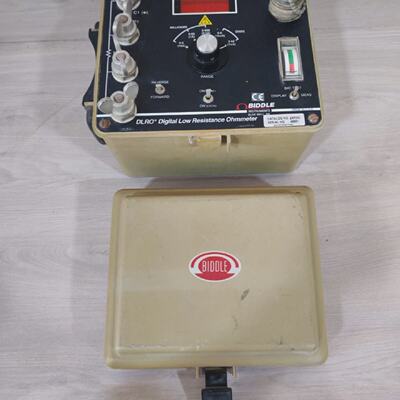 Biddle DLRO 247000 Digital Low Resistance Ohmmeter  Without