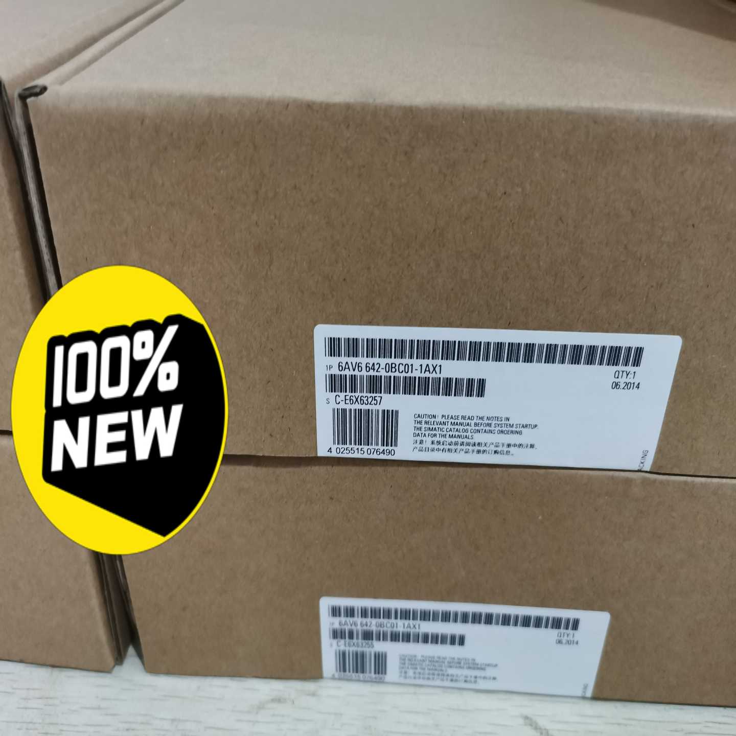 未开封6AV6642-0BC01-1AX1询价