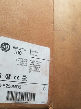 配件AB100B300ND3交流接触器100B250N3100B250ND3议价